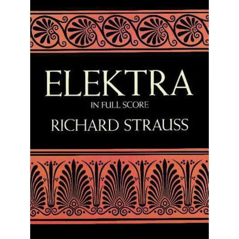 预订 Elektra in Full Score