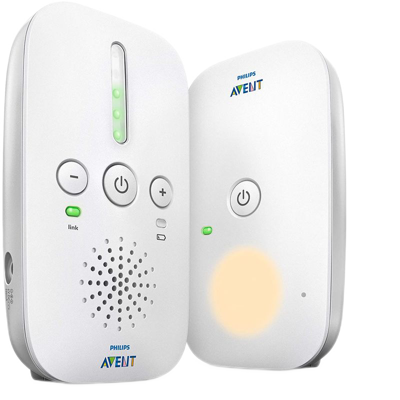 飛利浦（Philips） 新安怡音頻嬰兒監(jiān)視器 寶寶看護(hù)器SCD502/10 配有夜燈 安撫寶寶 白色