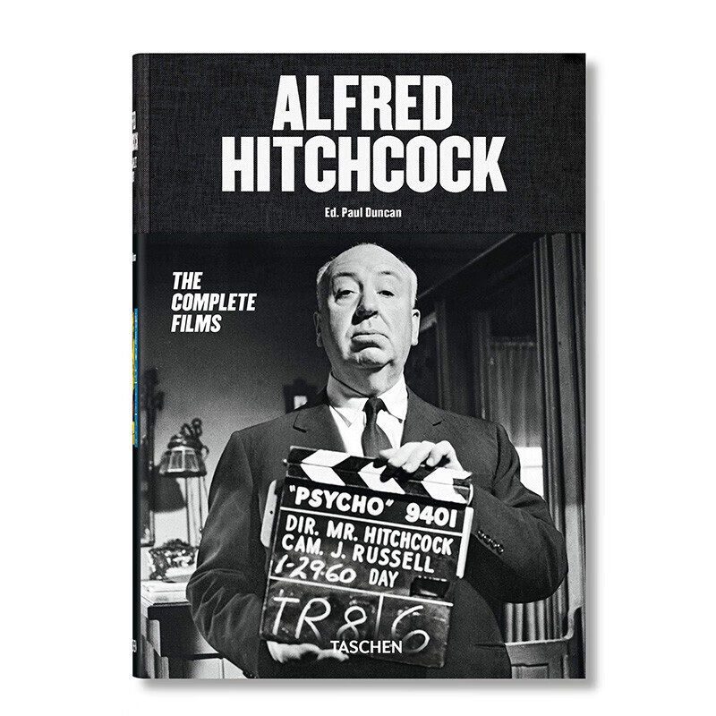 【预售】Alfred Hitchcock阿尔弗雷德希区柯克的电影全集作品 艺术英文原版TASCHEN书籍
