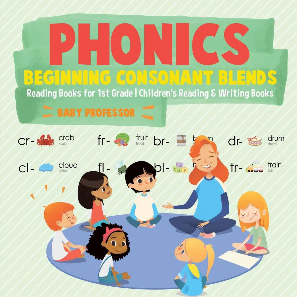 【预售 按需印刷】phonics beginning consonant blends