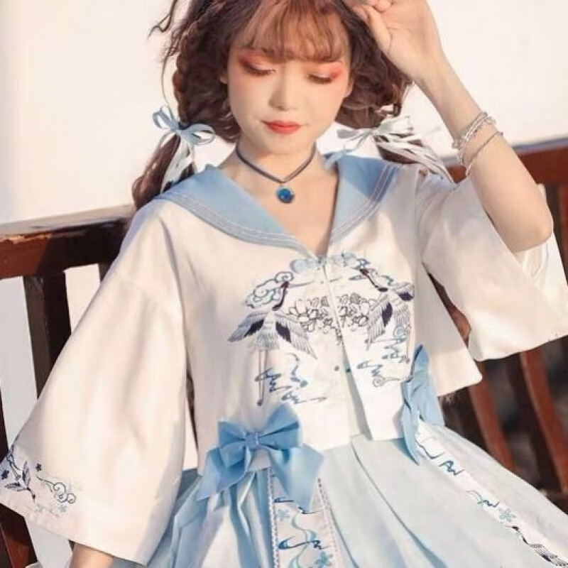 闪动少女(shandongshaonv)洛丽塔lolita萝莉塔全款op原创气质优雅中华
