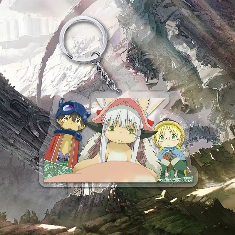 来自深渊2莉可周边 娜娜奇新款烈日的黄金乡亚克力钥匙扣莉可雷格周边