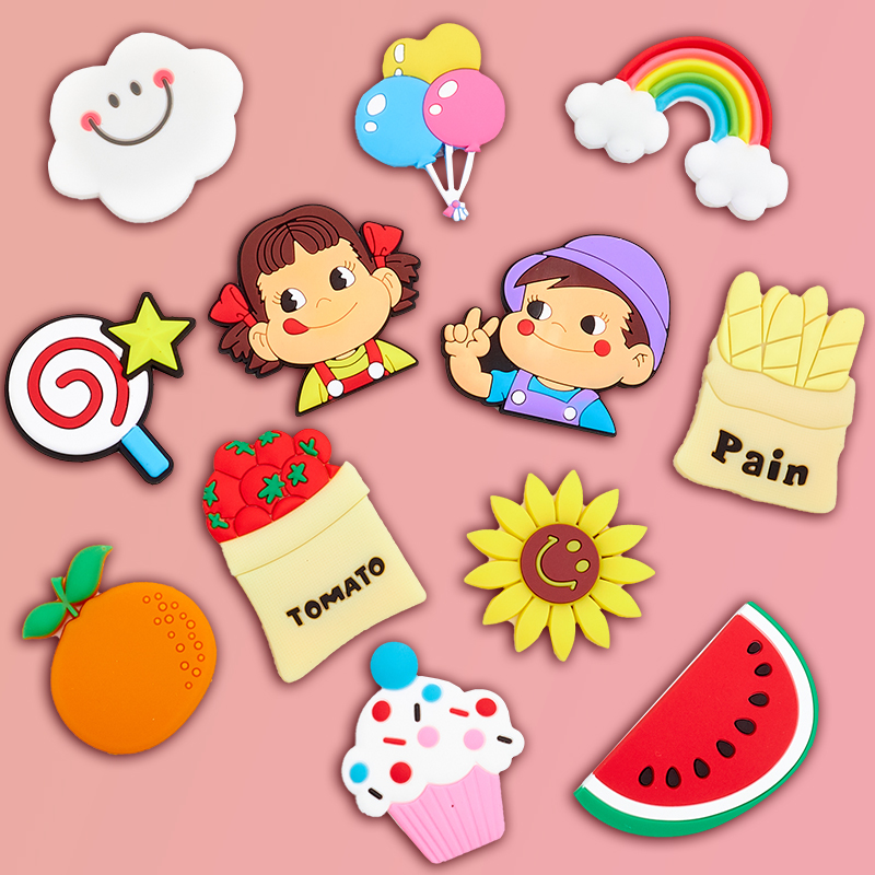 可爱创意冰箱贴磁贴宝宝儿童早教磁力贴吸磁铁3d立体一套 12个汽车一