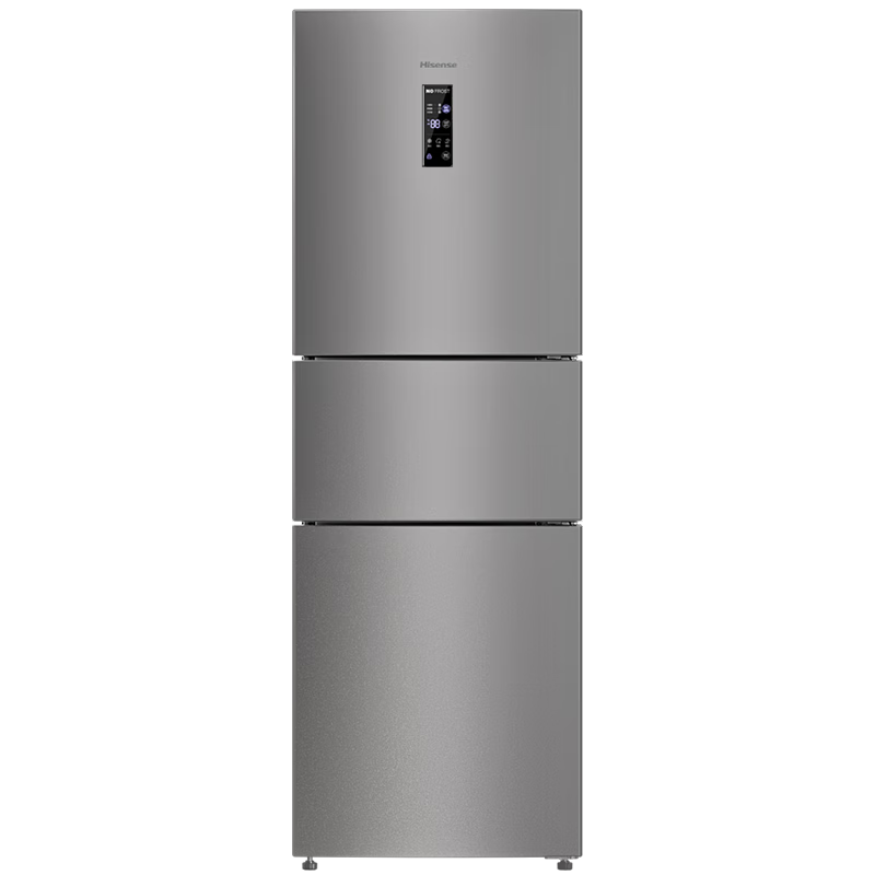 海信（Hisense）251升一级能效小冰箱小型一级节能无霜冰箱家用三开门家电国家补贴20%以旧换新BCD-251WYK1DPJ 【风冷养鲜】