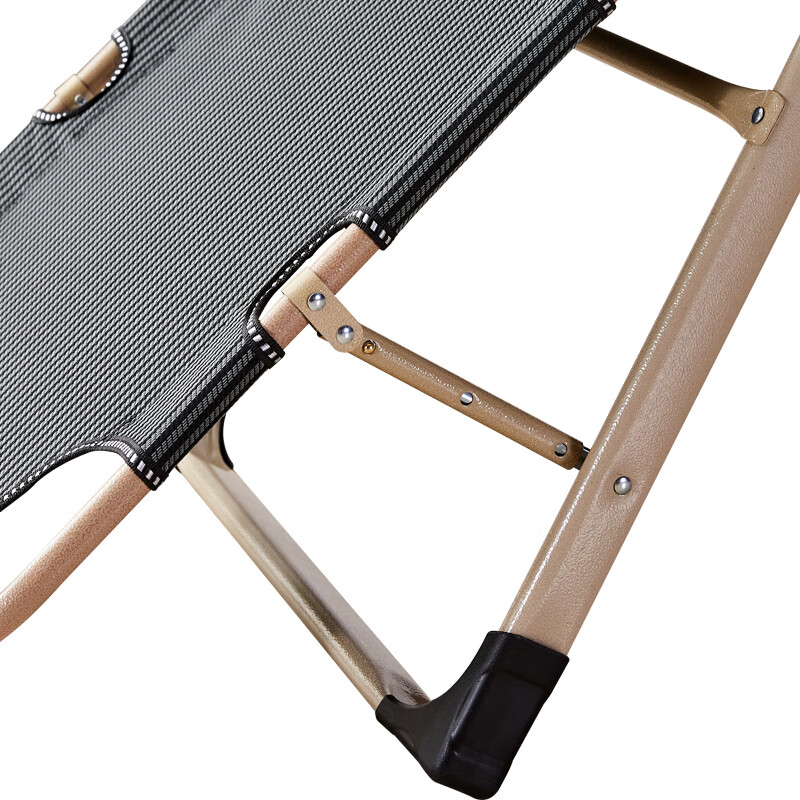 躺椅 单人床办公室午睡午休床户外沙滩椅 陪护床 t-09 床椅两用