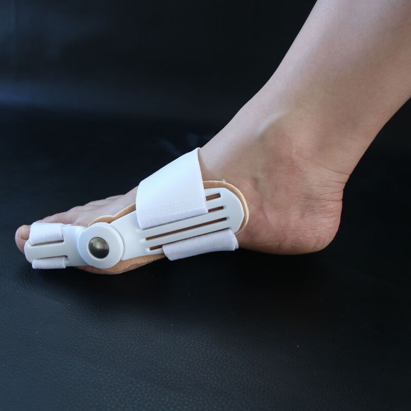 脚趾矫正器拇外翻器矫形带大脚骨器日夜用大拇指外翻脚趾器 白色普通