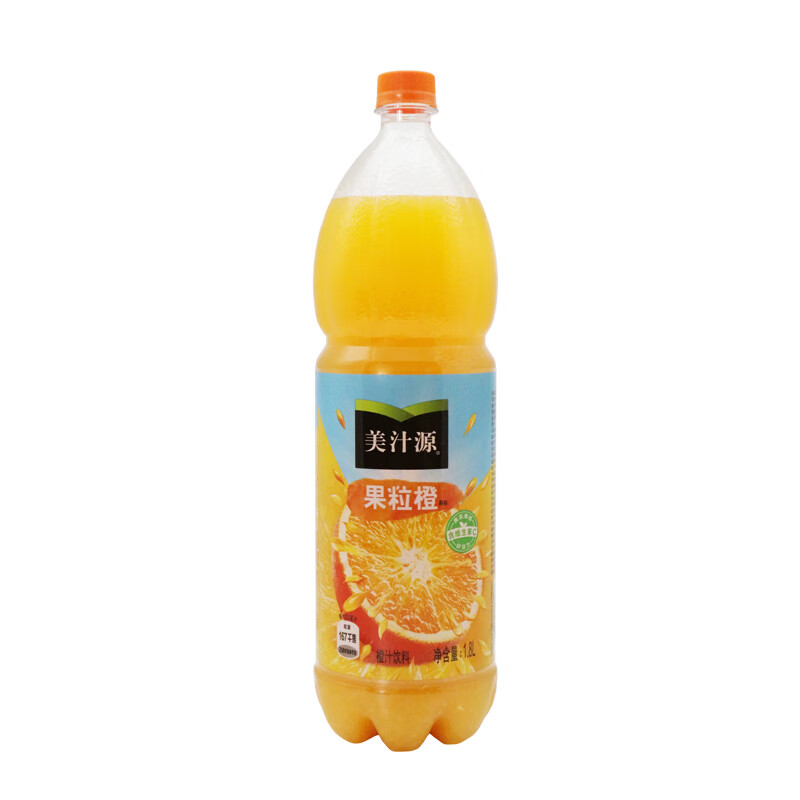 可口可乐(coca-cola)美汁源果粒橙1.