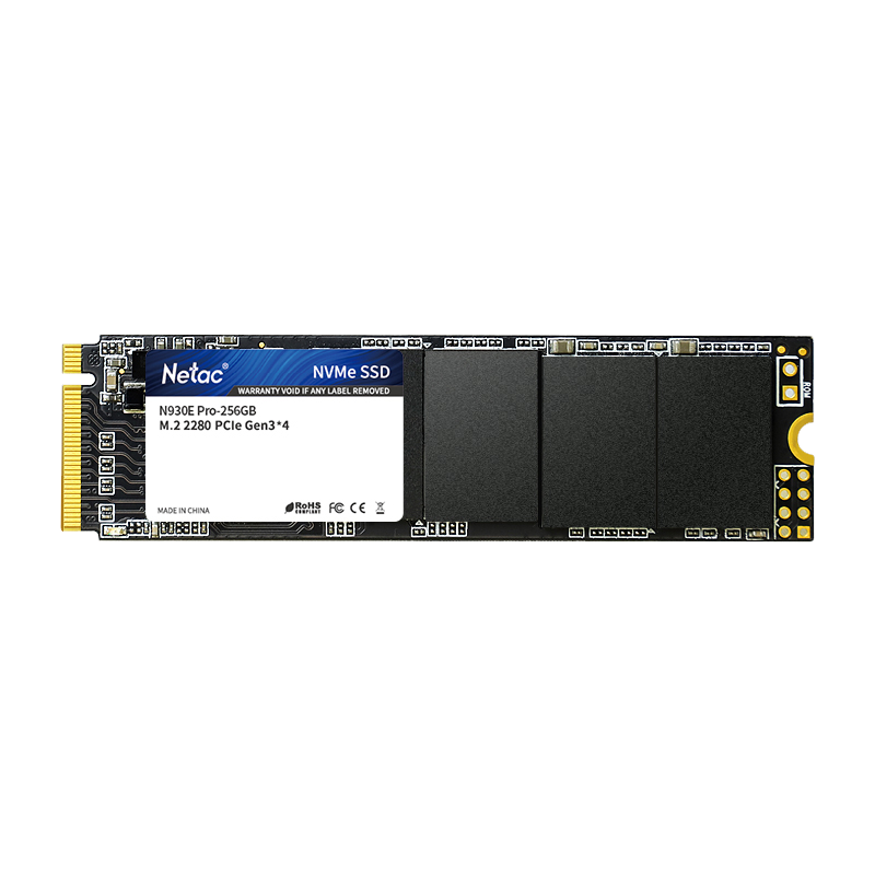 Netac 朗科 绝影 N930E PRO NVMe M.2 固态硬盘 256GB（PCI-E3.0）