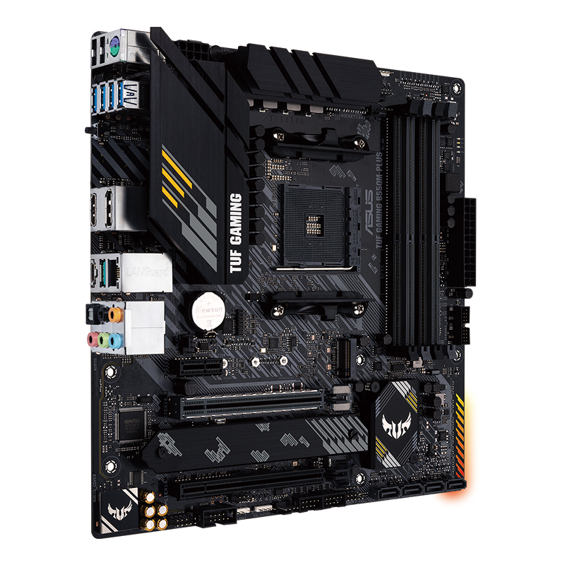华硕（ASUS）TUF GAMING B550M-PLUS 重炮手主板 支持 CPU 3700X/5600X/5600G/5700G（AMD B550/socket AM4）