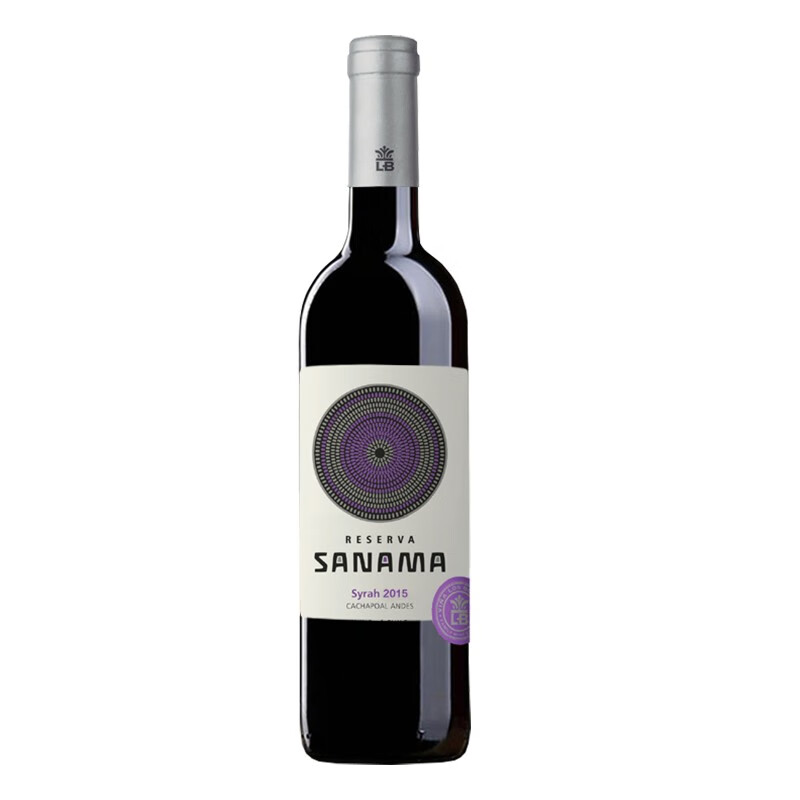 HYPERBULK/超级波 红葡萄酒圣纳玛西拉珍藏干红葡萄酒VLB Sanama Syrah 750ml单支装