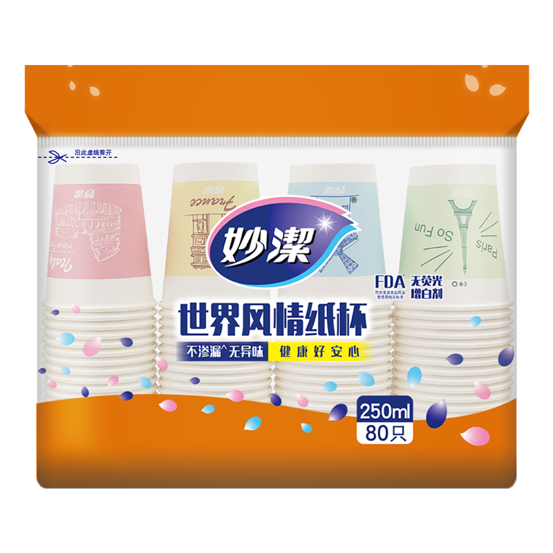 妙洁商务杯价格趋势及高品质体验|一次性用品历史价格曲线