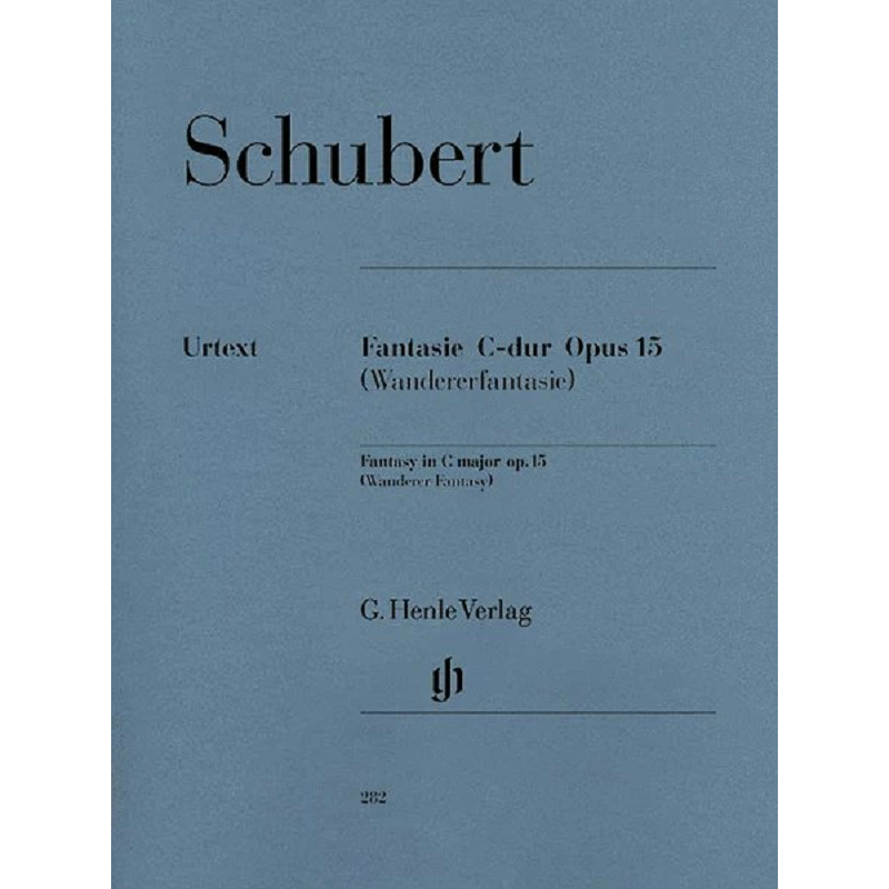 舒伯特 C大调幻想曲op15 D760 钢琴带指法 Schubert Fantasy HN282
