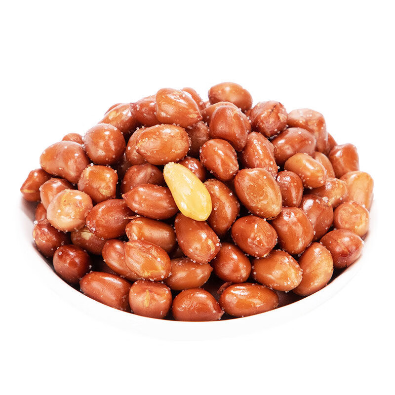 朗小贝油炸红皮花生米新货10斤整箱粉店餐饮商用大包装咸味香酥花生米