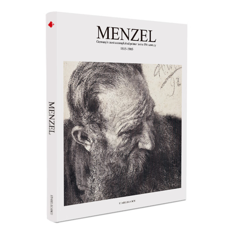 门采尔速写素描手稿全集 MENZEL 素描书入门自学零基础教程书 人物风景肖像临摹本写生书阿道夫