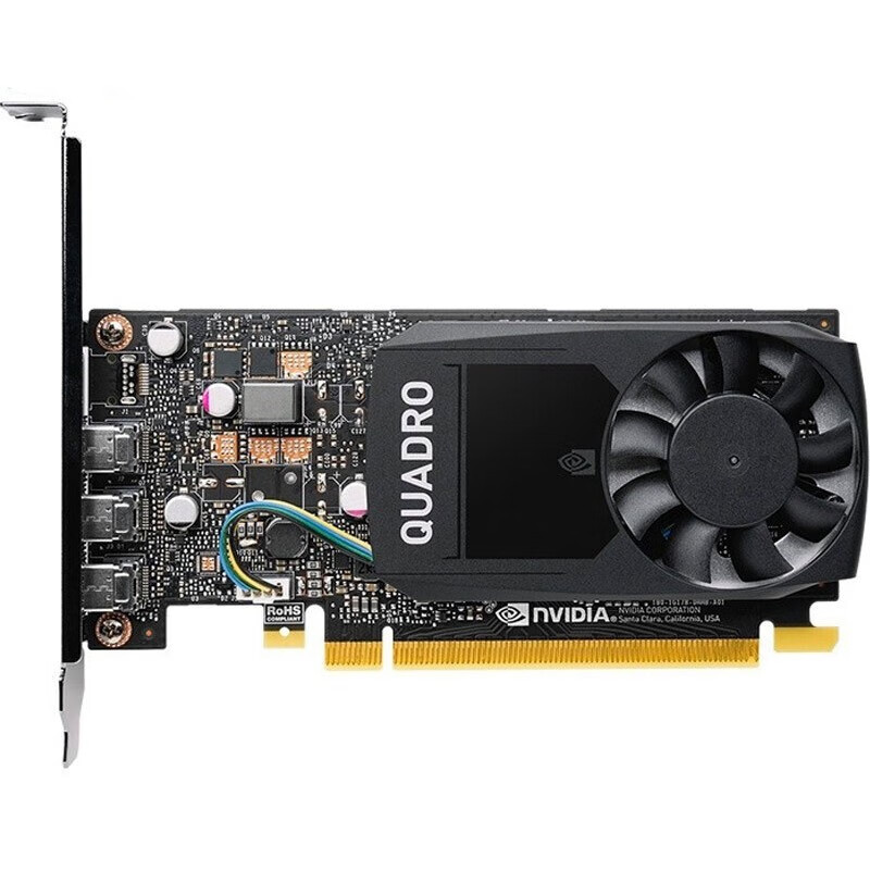 英伟达(nvidia)quadro系列专业绘图显卡 工包 pci-e p400 2g显卡 3*