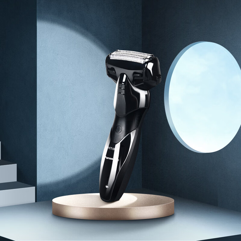 松下(panasonic)电动往复式剃须刀男士剃胡子刀店胡须刀wsl7d 黑色