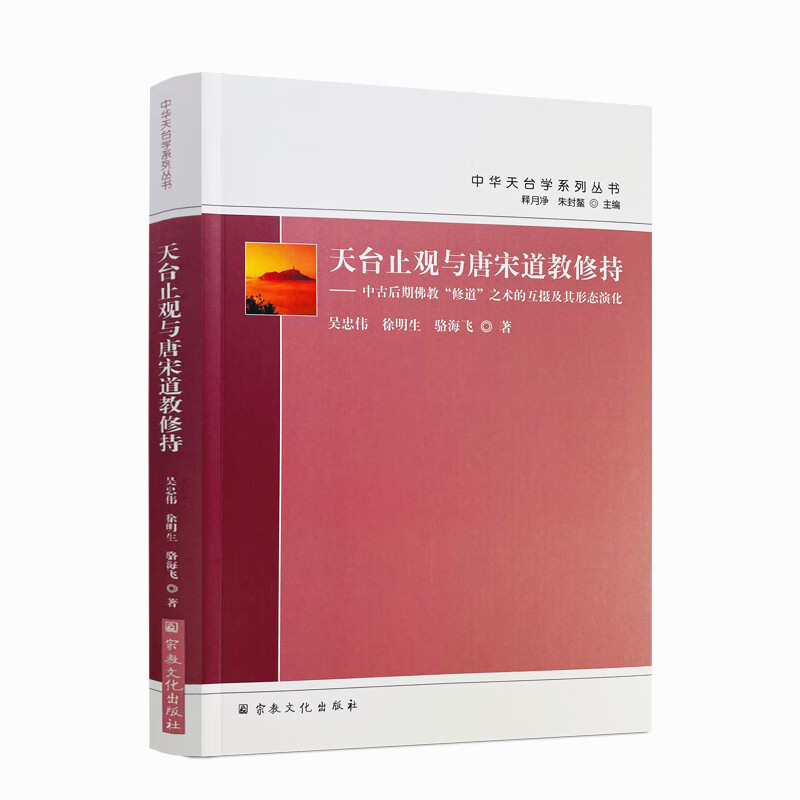 包邮正版 天台止观与唐宋道教修持 吴忠伟 徐明生 骆海飞著 宗教文化出版社 摩诃止观 智頭天台止观教
