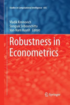 预订robustness in econometrics (softcover reprint of