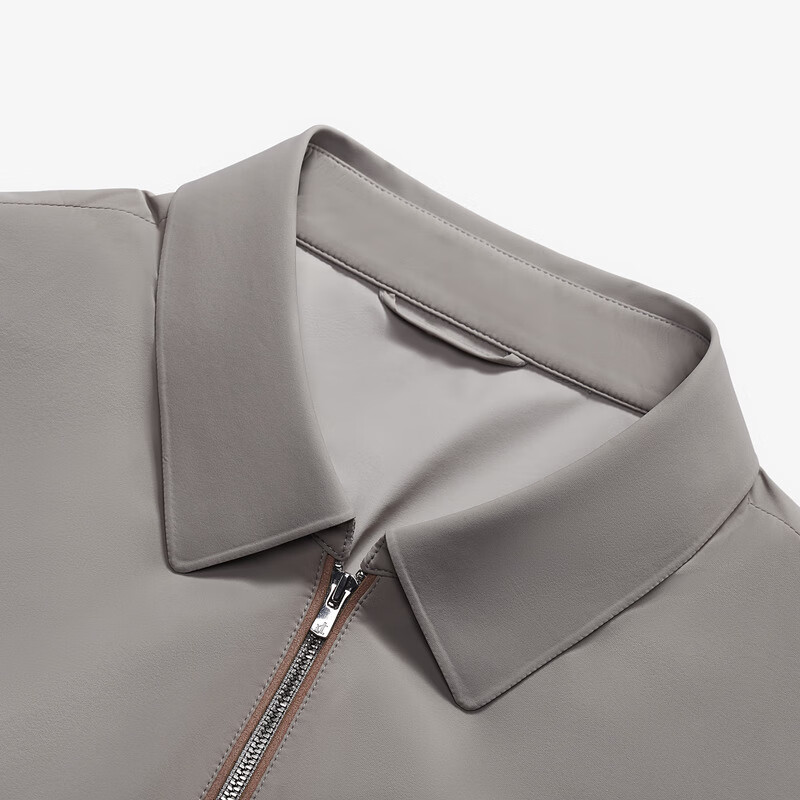 MAYOR男装 秋季商务时尚翻领卡其单茄克 卡其 M (170/92A)