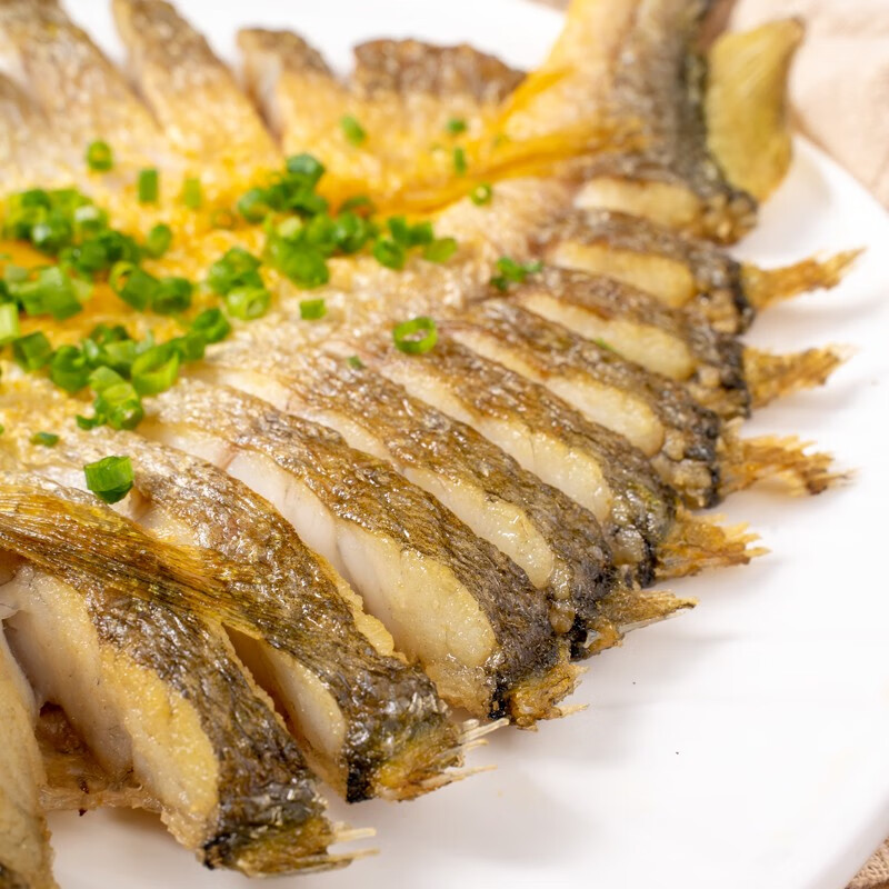 三都港调味黄鱼鲞3-5条 宁德大黄鱼生鲜海鲜黄花鱼冷冻烹饪鱼类食材海鱼 黄鱼鲞净重5条共1.75斤