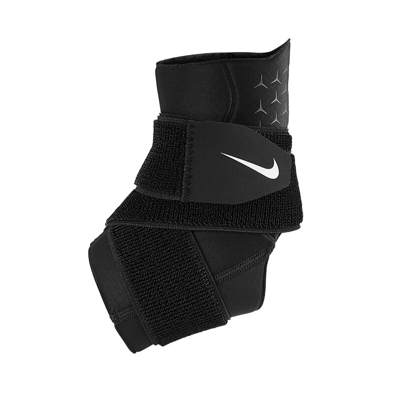 耐克（NIKE）运动护具 护踝 脚踝保护套 PRO绑带式护踝 N1000673010SL 单只装黑色 S
