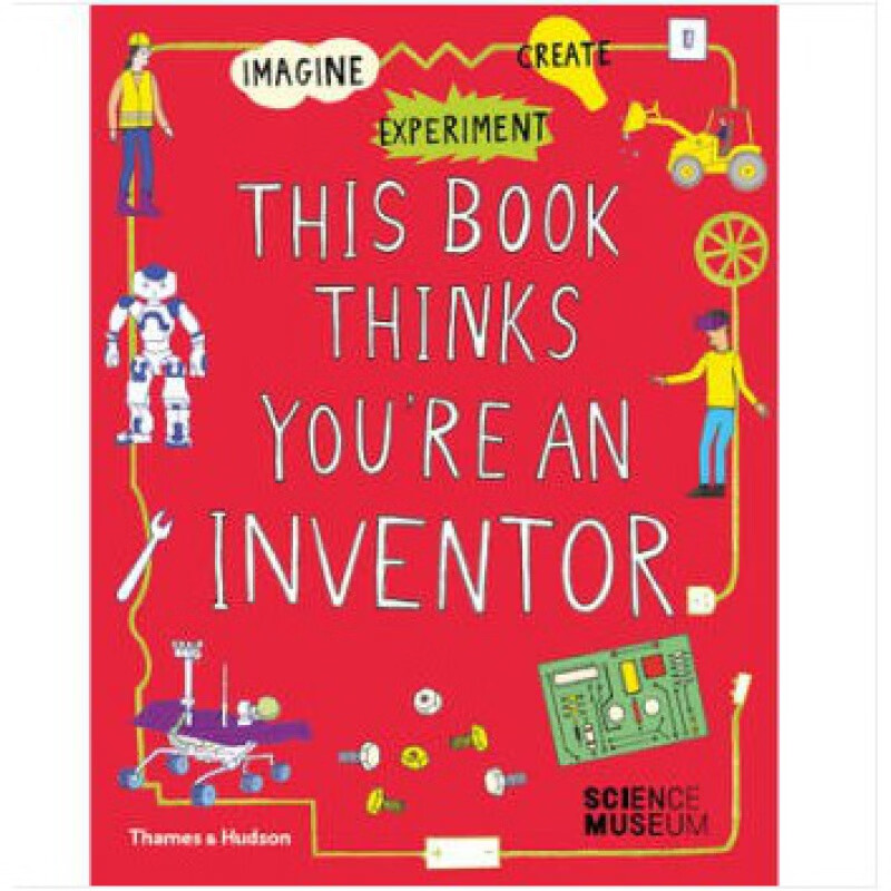预订英文原版 this book thinks you are an inventor