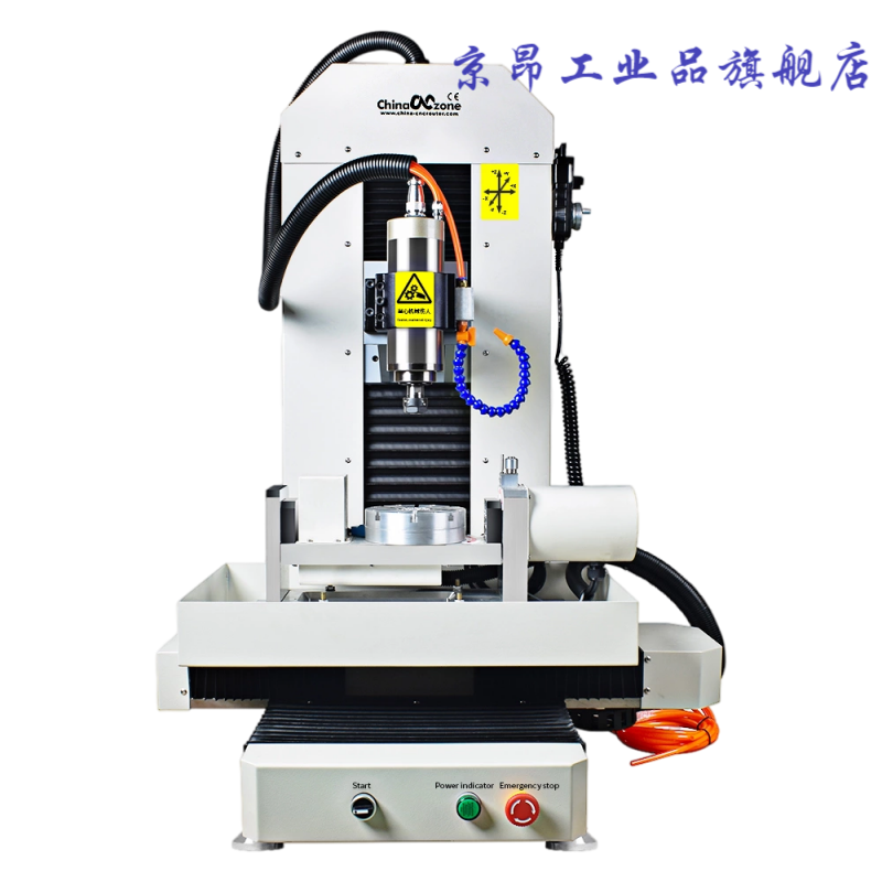 2kw自动换刀数控3d立体雕刻机金属玉石钢铝定制 mach3款(需配)