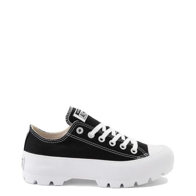 converse匡威女子帆布鞋系带all star网布橡胶鞋底低帮新款399804