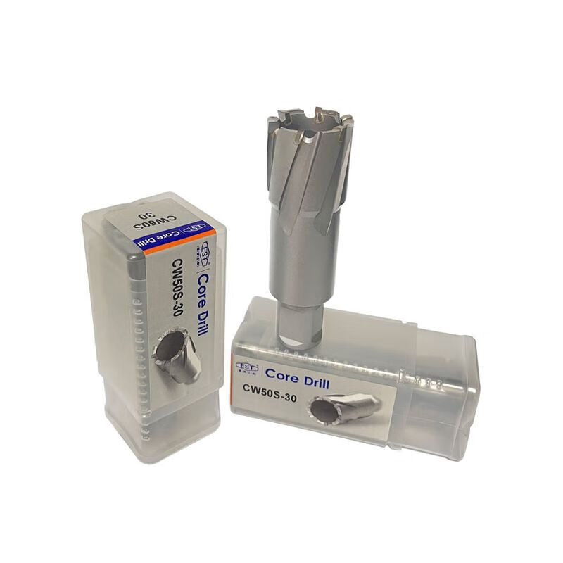 空心钻头est恒锋硬质合金钻头5190mmx50mm深度手电钻头直角柄 51x50mm