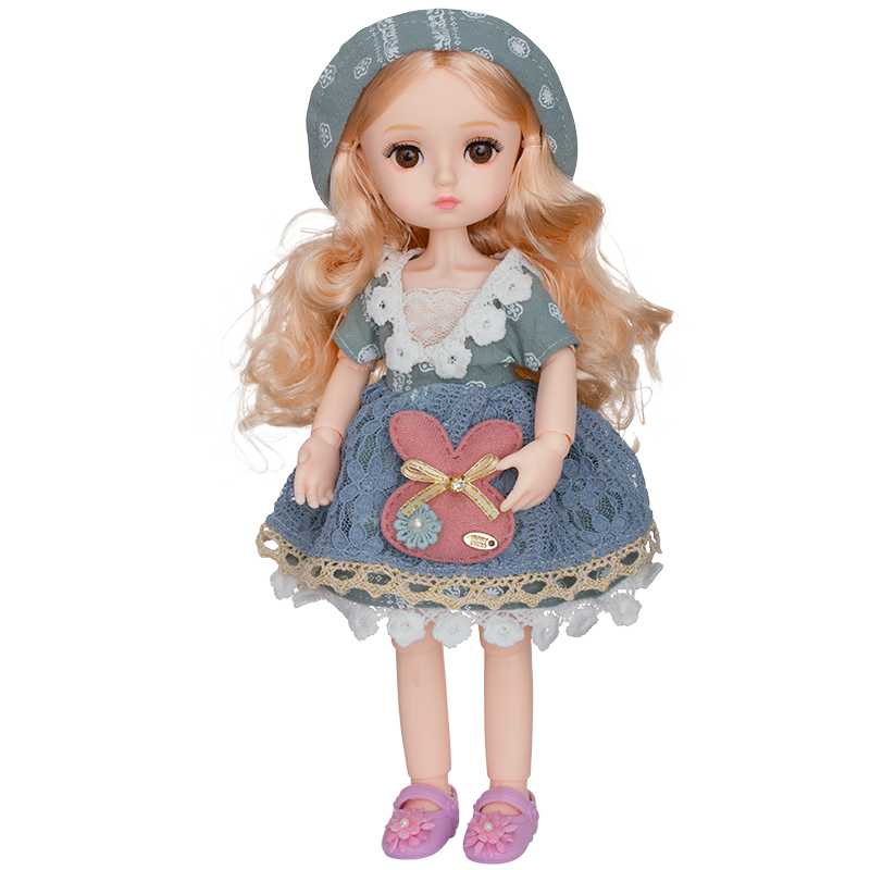 安娜公主 仿真洋娃娃女孩玩具30厘米公主玩偶换装套装礼盒包装生日礼物