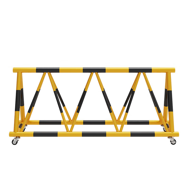 苑丘 拒马护栏移动路障 道路安全防撞栏 挡车阻车器隔离栏 警示黄黑3