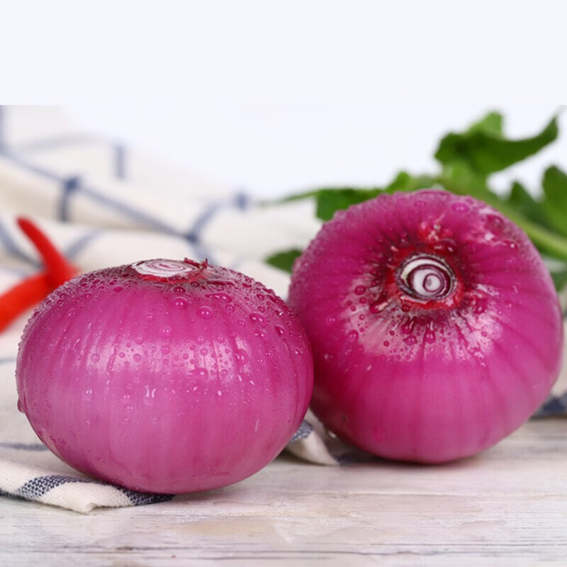 遇见悯农【云南现挖紫皮洋葱】生吃红皮水果洋葱产地直发生鲜农产品洋葱头 优选现挖洋葱（净重）4.5斤