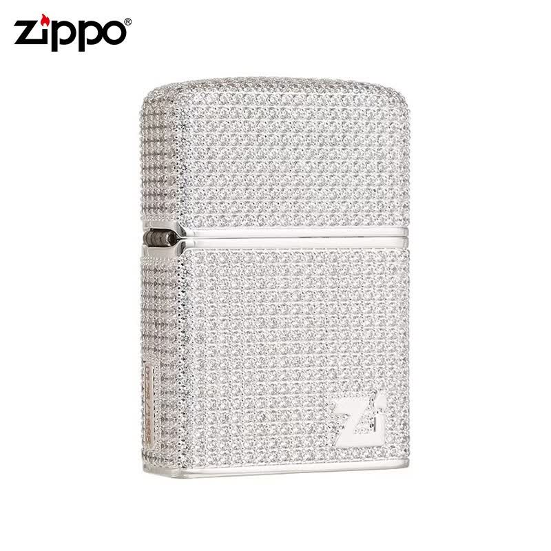 ZIPPO煤油防风打火机 之宝满天星 礼品礼物 满钻天星-银色高性价比高么？
