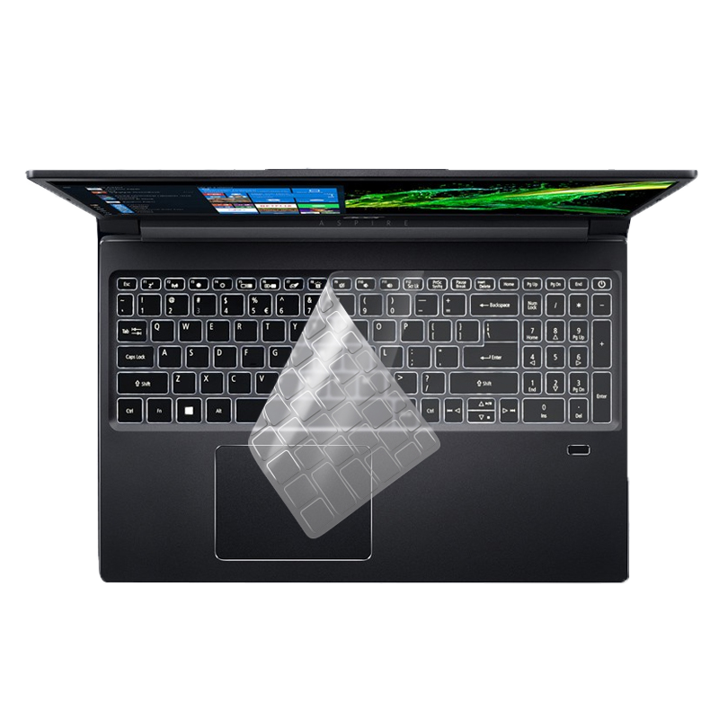 适用 宏碁威武骑士A715键盘保护膜15.6英寸笔记本电脑凹凸防尘套 透明膜