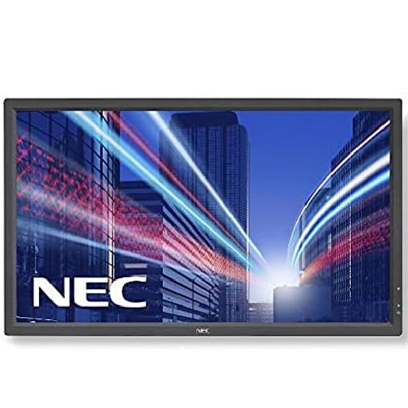 nec v323-3 32英寸 led背光面板专业显示器安防监控大屏拼接可壁挂多