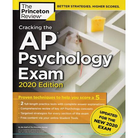 AP 2020心理学 Cracking the AP Psychology Exam, 2020 Edition
