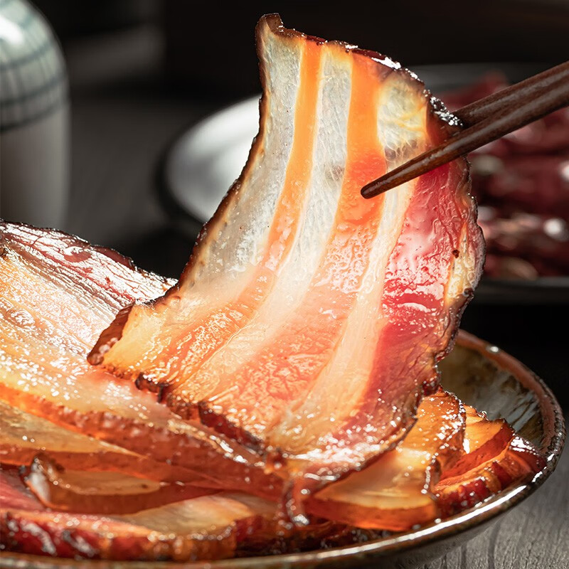 羌蜀味正宗四川腊肉烟熏五花腊肉柴火五花腊肉川味腌肉咸肉特产年货