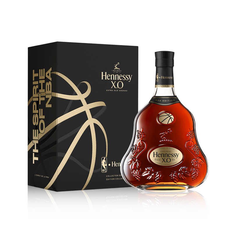 轩尼诗(hennessy)xo 干邑 白兰地 法国进口 洋酒 700ml 2022年nba联名