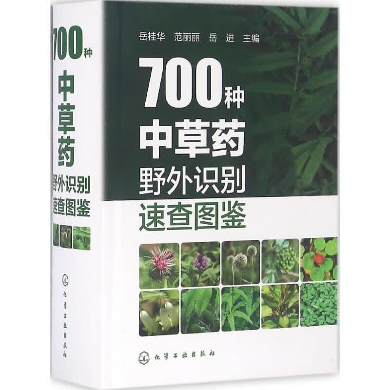 【药草识别与应用图典图谱大典】700种中草药野外识别速查图鉴 图解中草药大全 中药鉴别图册 中药草野外识别
