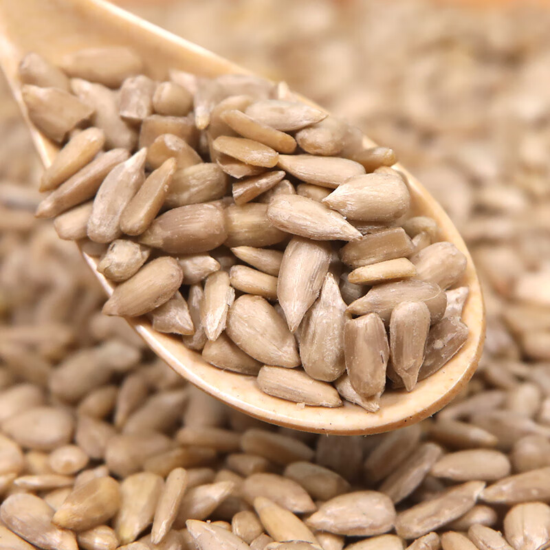 虎钢馋新货新鲜生熟葵花籽仁500g无壳葵瓜子仁油葵榨油瓜子休闲零食1