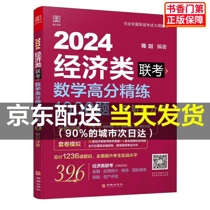 2024经济类联考数学高分精练1000题