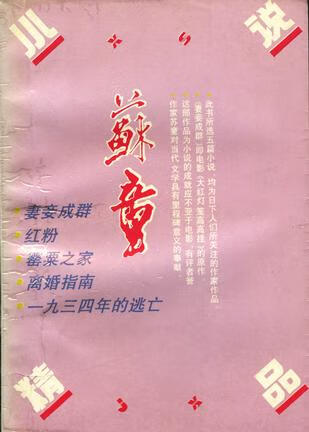 苏童小说精品【好书】