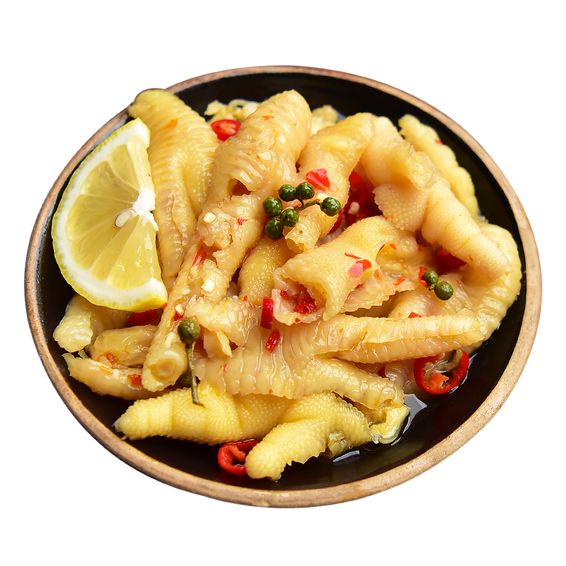 【京东最新价格】肖三婆酸辣无骨凤爪柠檬酸辣无骨鸡爪200g即食脱骨网红零食小吃推荐|查看京东肉干肉脯历史价格