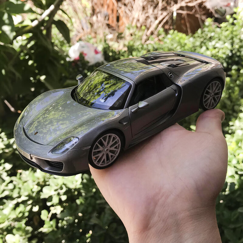 保时捷poesche 威利 1:24 保时捷porsche 918 spyder 合金跑车汽车