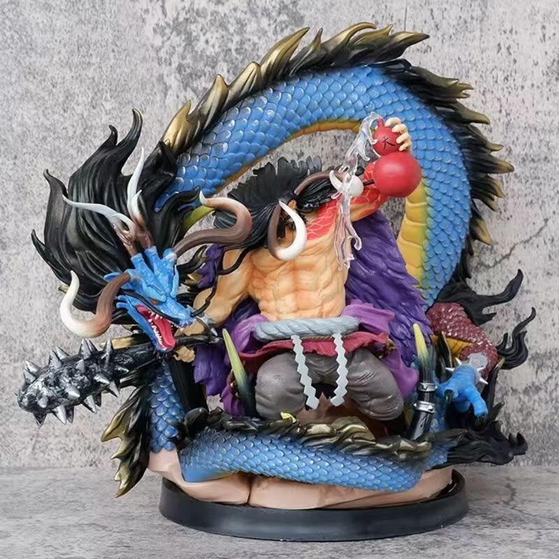 黑珍珠百兽巨龙凯多32cm