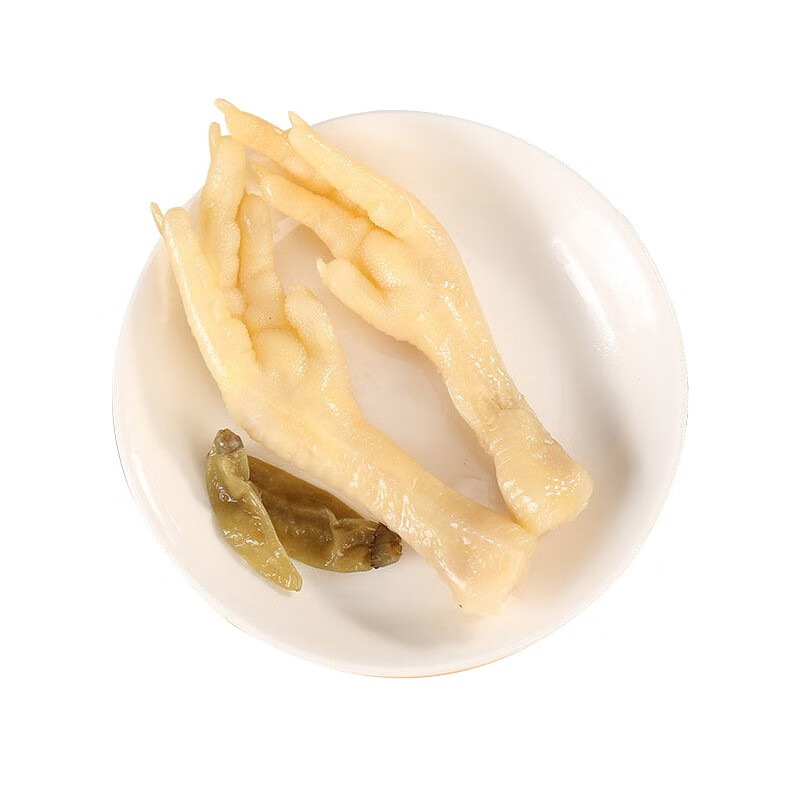 重庆风味单个泡椒凤爪鸡肉零食一包22g*5-30包重庆特产泡椒鸡爪子美食