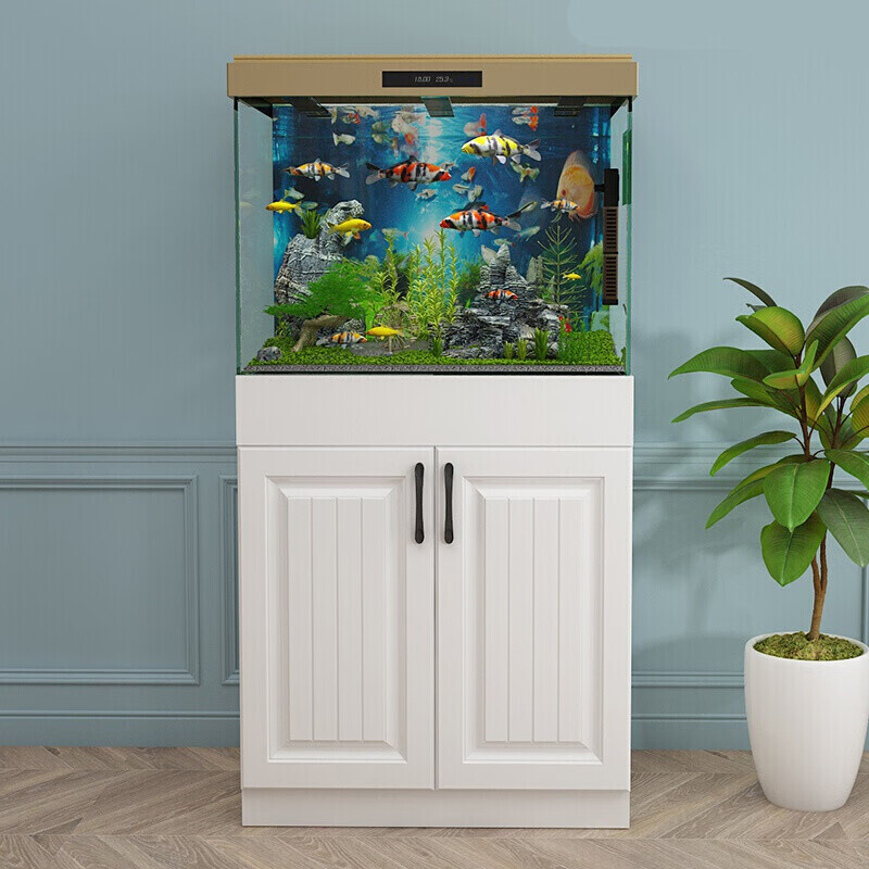 秋佳放鱼缸的柜子鱼缸底柜客厅鱼缸底座鱼缸架子欧式鱼缸地柜鱼缸柜