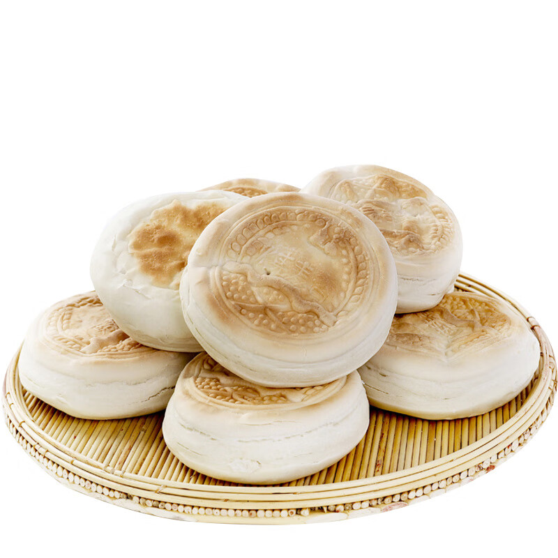 哺食旺山东特产硬面杠子头烧饼面饼粗粮饼主食中式手工呛面千层麦香