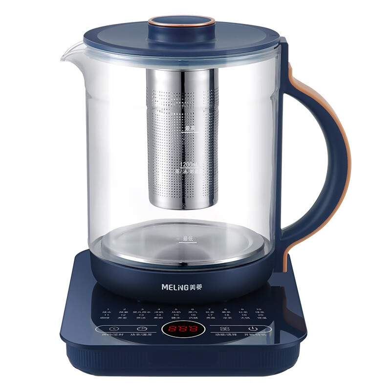 美菱(meiling)家用养生壶 煮茶器 烧水壶 煮茶壶 智能预约自动保温高