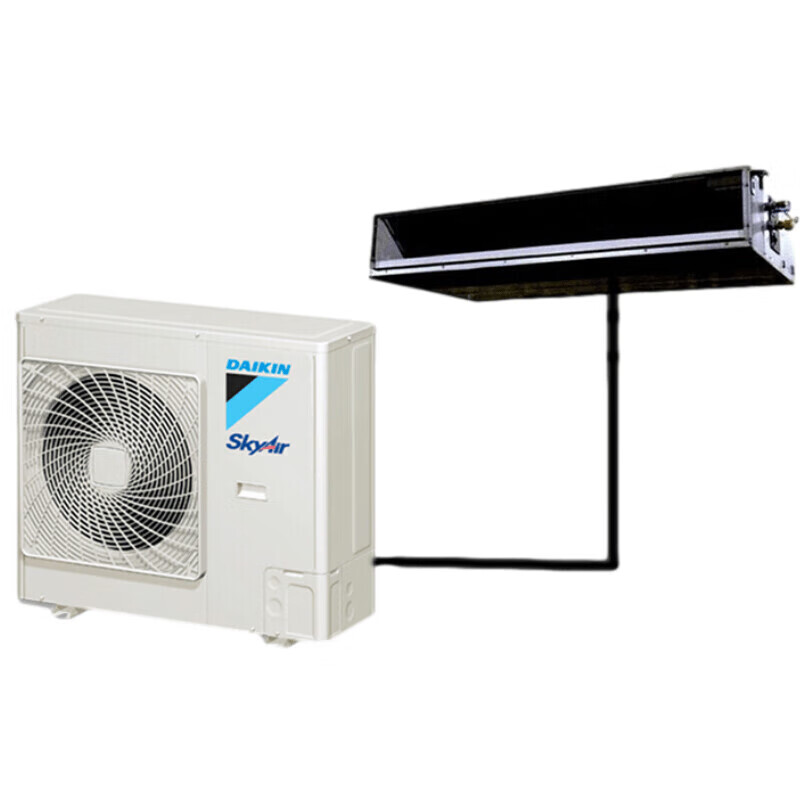 大金(daikin) fndqf03aa商用机房空调 定频3匹冷暖380v超薄风管机成套